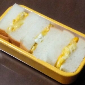 朝食に☆チーズエッグサンド
